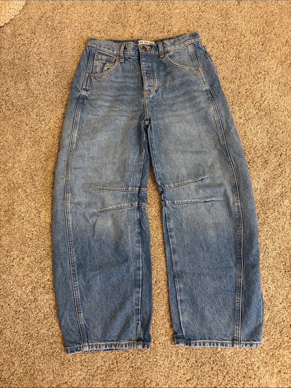 Free People - We The Free Women's Denim Barrel Jeans